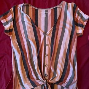 American Eagle Tie Top